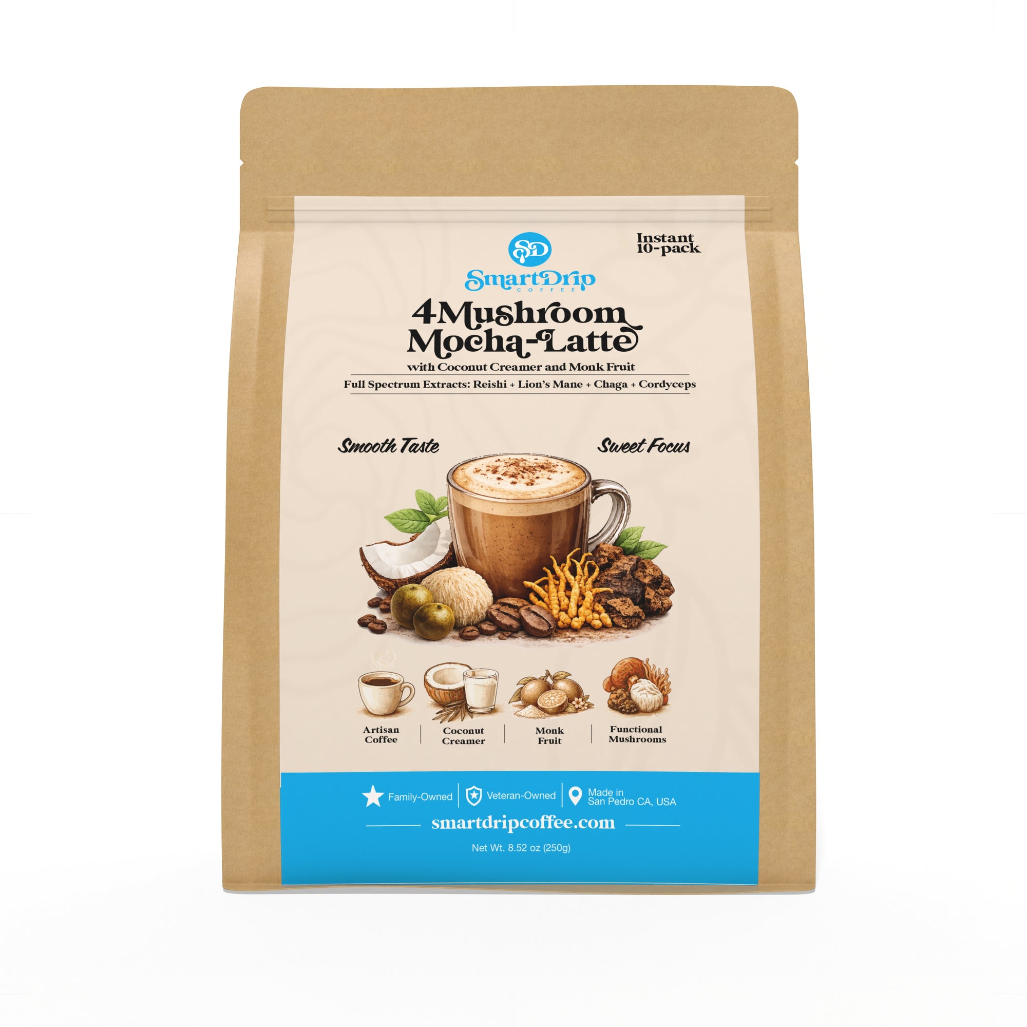 SmartDrip Mocha Latte – 20 Stick Pack