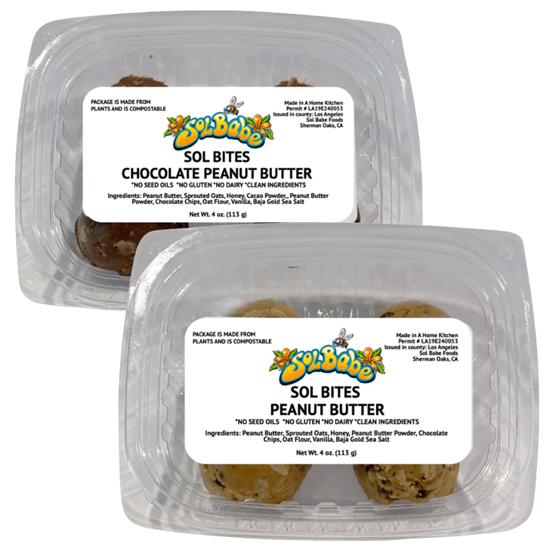 Solbabe  BITES - Organic Protein bites