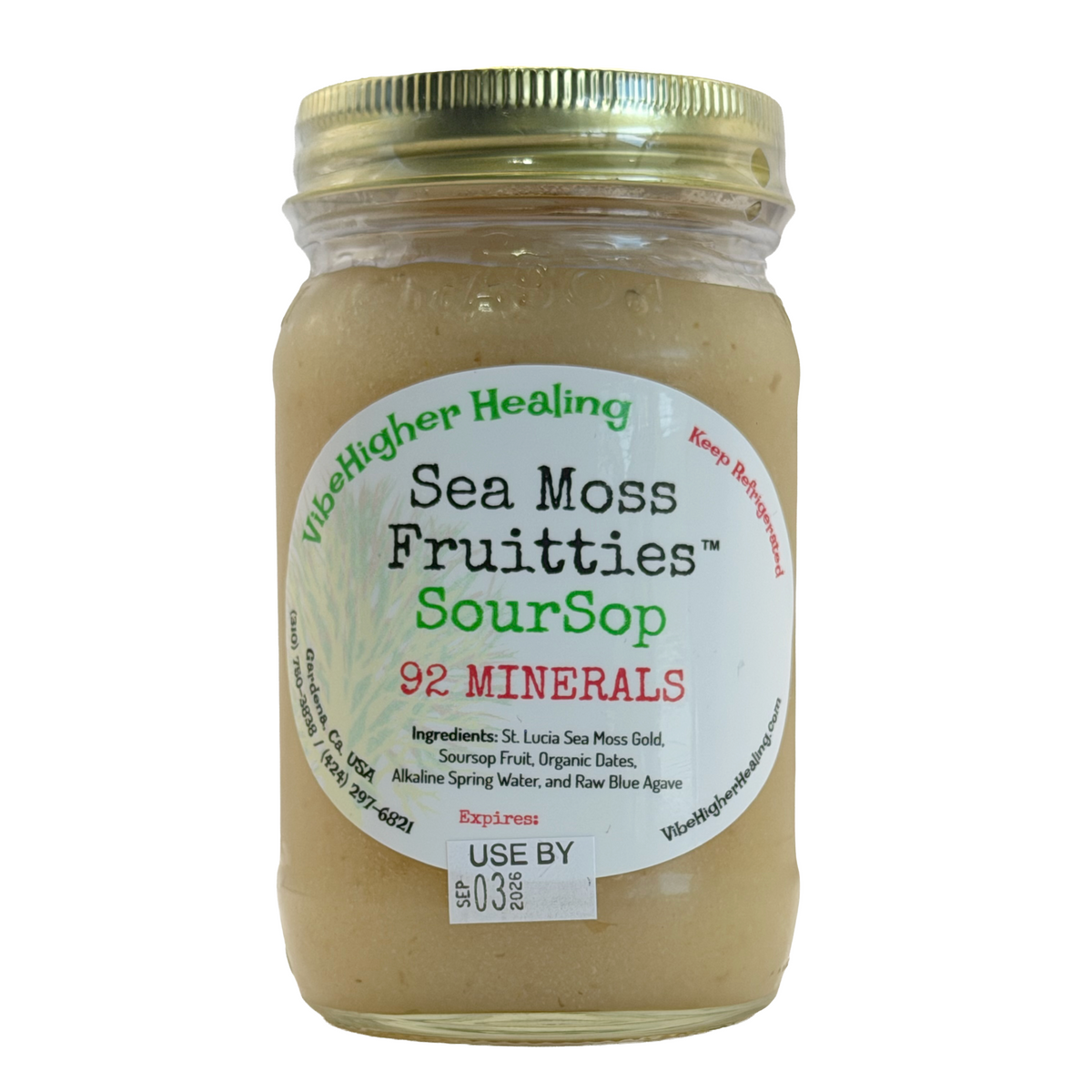 Sea Moss Fruitties – Soursop