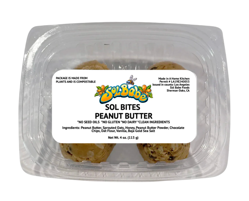 SOL BITES - Peanut Butter Bites