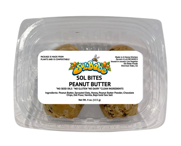 SOL BITES - Peanut Butter Bites
